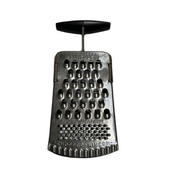 Vintage Mid-Century Double-Sided Shredder Slicer Kitchen Tool - Picture 1 of 4